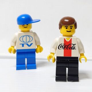 レゴ(Lego)のコカ・コーラ レゴ サッカーコレクション 『MF.2』&『テレビカメラマン』(スポーツ)