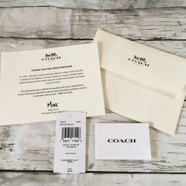 COACH(コーチ)の新品 COACH コーチ アウトレット リストレット ポーチ シグネチャー レディースのファッション小物(ポーチ)の商品写真