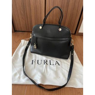 フルラ(Furla)のFURLA フルラ パイパー　ブラック　Mサイズ(ショルダーバッグ)