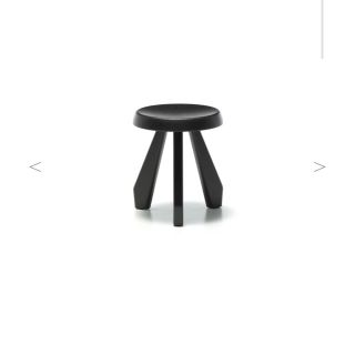 カッシーナ(Cassina)のカッシーナ　523TABOURET MERIBEL スツール（ブラック）H380(スツール)