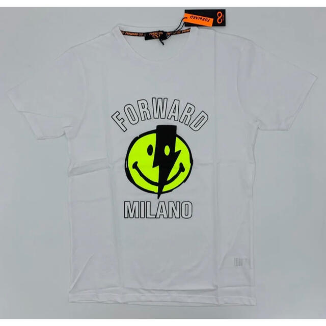 22SS★Forward Milano★スマイルTシャツ★ホワイト★ニコちゃん★