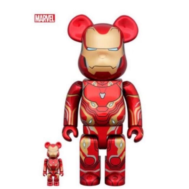 BE@RBRICK  IRON MAN MARK 50 100％&400%