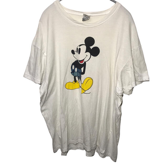 Disney(ディズニー)の【希少】ディズニー Disney Tシャツ XL 白 ヴィンテージ 輸入古着 レディースのトップス(Tシャツ(半袖/袖なし))の商品写真