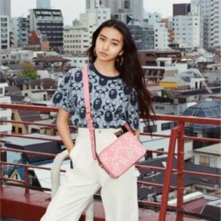 COACH - BAPE X COACH コラボ Tシャツ S ネイビー Multi APEの通販 by