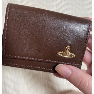 ヴィヴィアンウエストウッド(Vivienne Westwood)のvivienne westwood 三つ折り財布　ダークブラウン(財布)