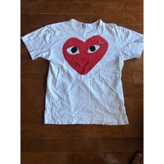 COMME des GARCONS(コムデギャルソン)のコムデギャルソン   PLAY  sizeM メンズのトップス(Tシャツ/カットソー(半袖/袖なし))の商品写真