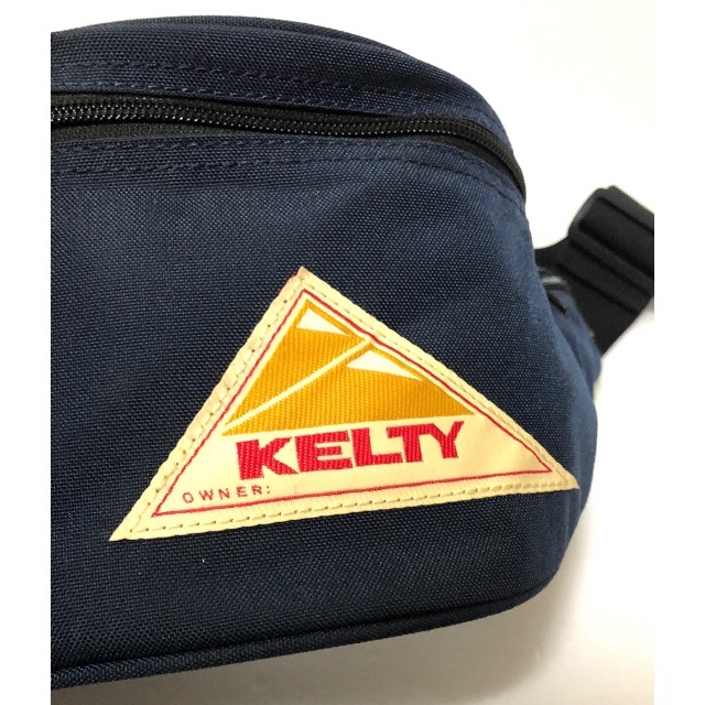 KELTY(ケルティ)のKELTY ケルティ ボディバッグ ウエストバッグ ネイビー 7221 美品 レディースのバッグ(ショルダーバッグ)の商品写真