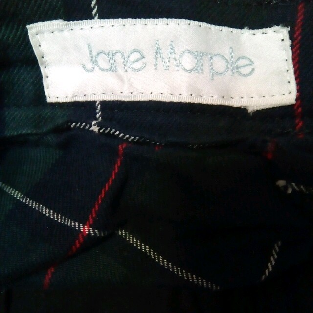 JaneMarple(ジェーンマープル)のJane Marpleチェックスカート レディースのスカート(ミニスカート)の商品写真