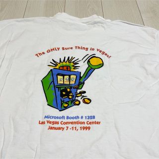 Microsoft windows tシャツ ヴィンテージ 企業　tシャツ (Tシャツ/カットソー(半袖/袖なし))