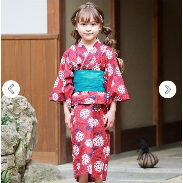 BREEZE(ブリーズ)のブリーズ  浴衣　女の子　120 新品 キッズ/ベビー/マタニティのキッズ服女の子用(90cm~)(甚平/浴衣)の商品写真