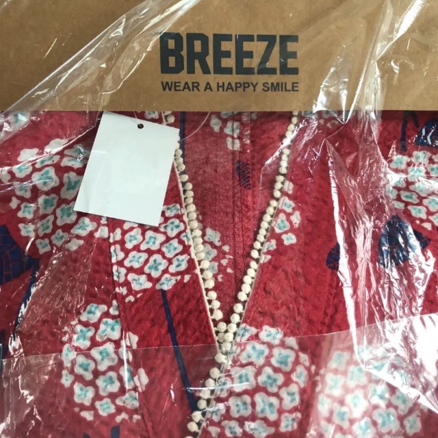 BREEZE(ブリーズ)のブリーズ  浴衣　女の子　120 新品 キッズ/ベビー/マタニティのキッズ服女の子用(90cm~)(甚平/浴衣)の商品写真