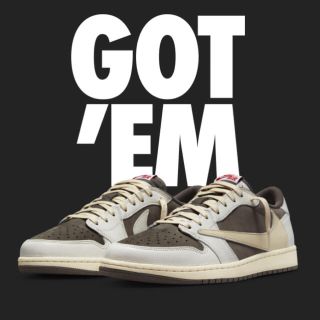 ナイキ(NIKE)のTravis Scott × Jordan “Reverse Mocha”(スニーカー)