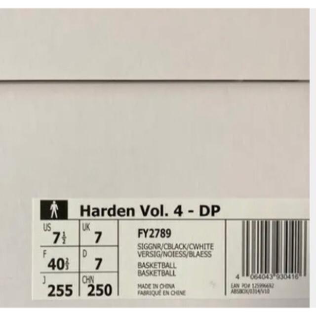 DanielPatrick x AdidasHarden Vol. 4 25.5 - スニーカー