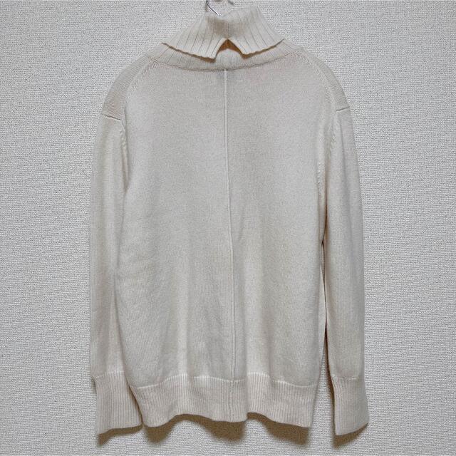 【ウールカシミヤ入】UNITEDARROWS/ユナイテッドアローズホワイトニット 2