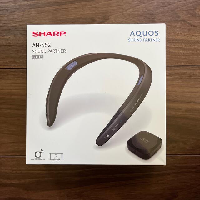 SHARP(シャープ)のSHARP ウェアラブル ネックスピーカー AQUOSサウンドパートナー AN- スマホ/家電/カメラのオーディオ機器(スピーカー)の商品写真