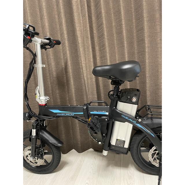 バイクフル電動自転車 兼電動アシスト 14インチ 折りたたみ 大容量48V バッテリー