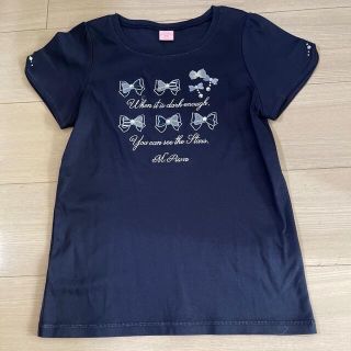 メゾピアノ(mezzo piano)のmezzo piano トップス S140cm 美品(Tシャツ/カットソー)