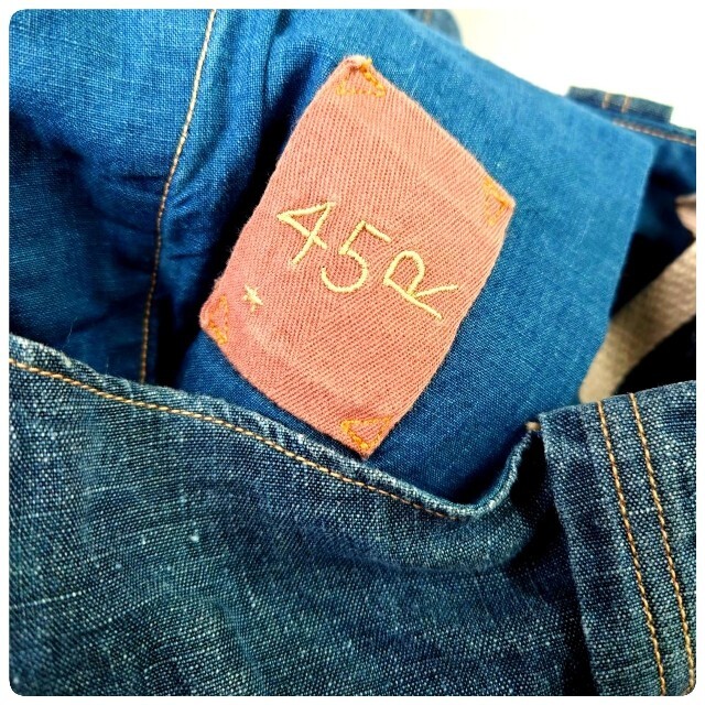 大得価低価 45R - 新品48,400円 45R インディゴリネンの908イージー