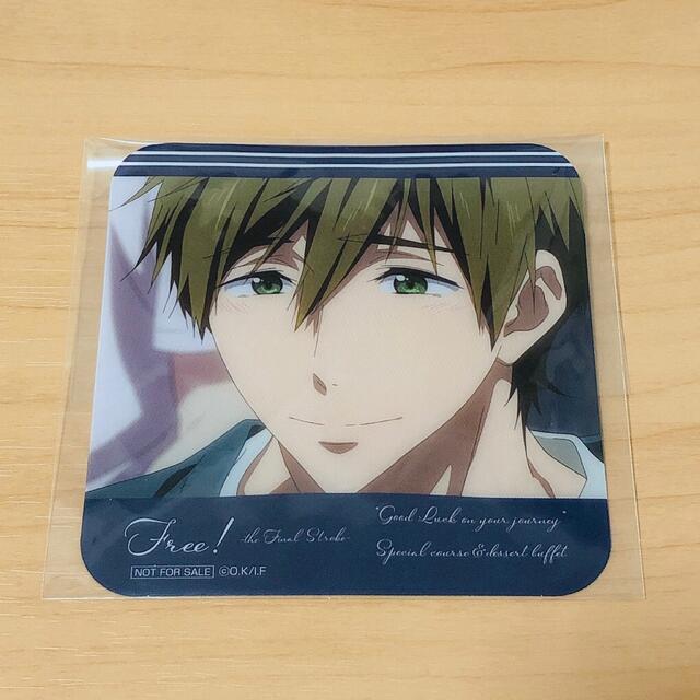 Free! FS ヒルトン 特典コースター 橘 真琴 & メニュー エンタメ/ホビーのアニメグッズ(カード)の商品写真