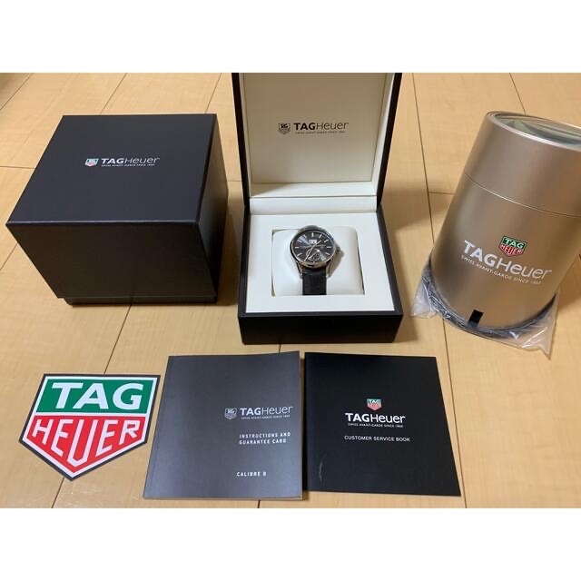 TAG Heuer(タグホイヤー)の(yamato様 取置中 購入不可) TAG HEUER カレラ キャリバー8 メンズの時計(腕時計(アナログ))の商品写真