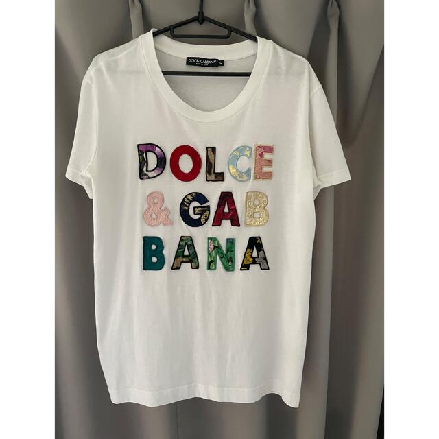 DOLCE&GABBANA(ドルチェアンドガッバーナ)のドルガバ Tシャツ DOLCE&GABBANA レディースのトップス(Tシャツ(半袖/袖なし))の商品写真