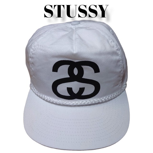 STUSSY - STUSSY ビッグプリント キャップ ステューシー STUSSY - STUSSY ビッグプリント キャップ ステューシー