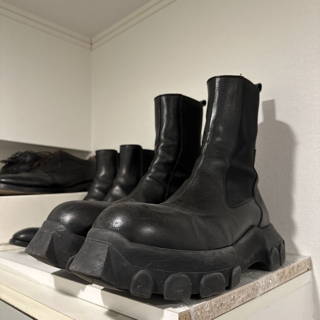 Rick Owens - Mega Bozo Tractor Beetle ブーツの通販 by 最安値 Rick Owens - Mega Bozo Tractor Beetle ブーツの通販 by 最安値