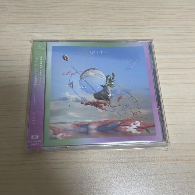 UNIVERSAL ENTERTAINMENT(ユニバーサルエンターテインメント)のUnity(通常版/CD) - Mrs. GREEN APPLE エンタメ/ホビーのCD(ポップス/ロック(邦楽))の商品写真