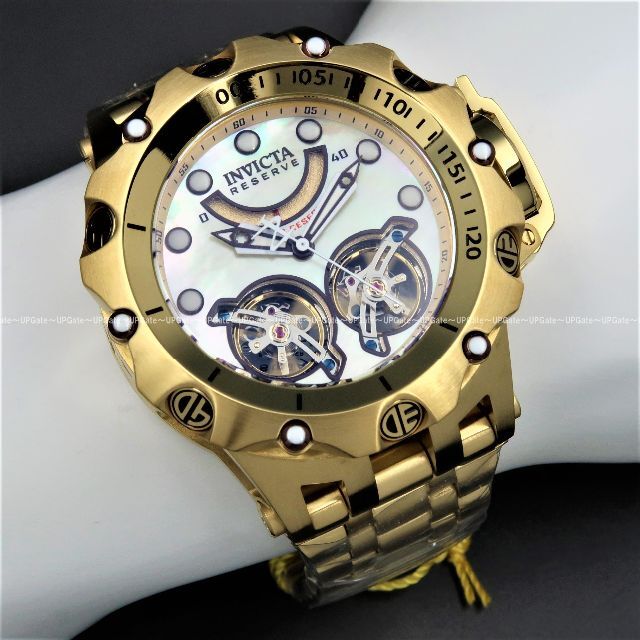 高級自動巻☆ダブルオープンハート INVICTA Reserve 36019 - www