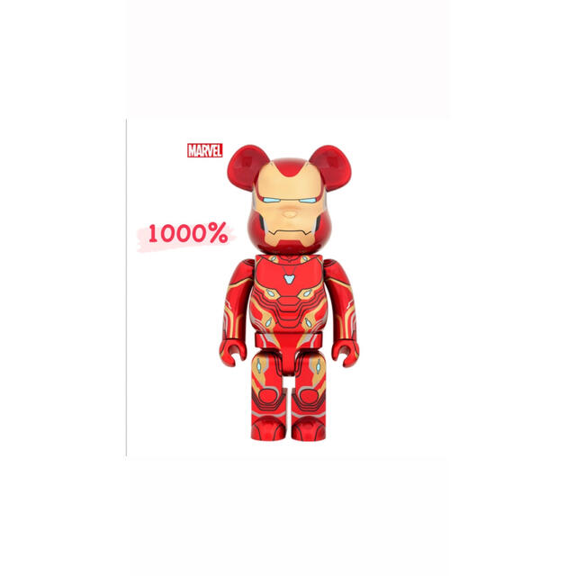 BE@RBRICK IRON MAN MARK 50 1000％　MEDICOM エンタメ/ホビーのフィギュア(その他)の商品写真