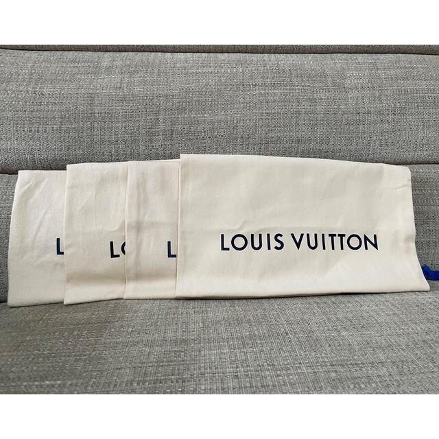 LOUIS VUITTON(ルイヴィトン)のVUITTONシューズ袋4枚 レディースのバッグ(ショップ袋)の商品写真