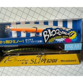ブルーブルー(BLUE BLUE)のBLOOOWIN 125F-Slim & Cookai SLIM 120(ルアー用品)