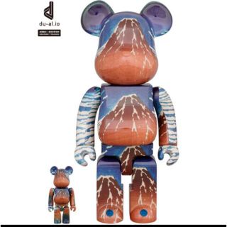 ベアブリック(BE@RBRICK)のBE@RBRICK 葛飾北斎 「冨嶽三十六景 凱風快晴」100％ & 400％(その他)