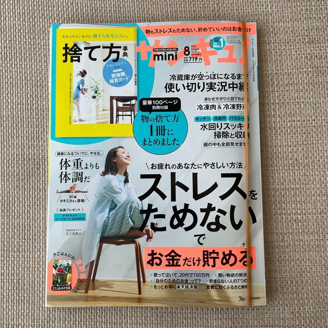 サンキュ!ミニ 2022年 08月号 エンタメ/ホビーの雑誌(生活/健康)の商品写真