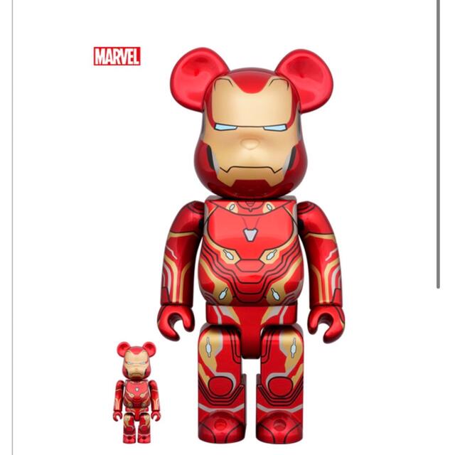 BE@RBRICK IRON MAN MARK 50 100％ & 400％ エンタメ/ホビーのフィギュア(その他)の商品写真