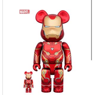 BE@RBRICK IRON MAN MARK 50 100％ & 400％(その他)