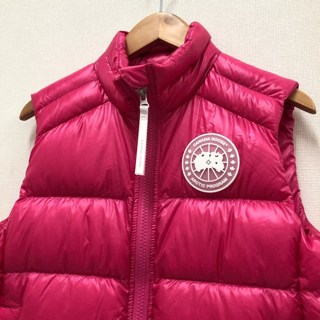 CANADA GOOSE(カナダグース)の□□CANADA GOOSE カナダグース レディースサイプレスダウンベスト  SIZE S 2237L1 ショッキングピンク レディースのトップス(ベスト/ジレ)の商品写真