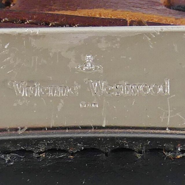 ベルト 本革 レザー 茶 Vivienne ヴィヴィアンウエストウッドX6222