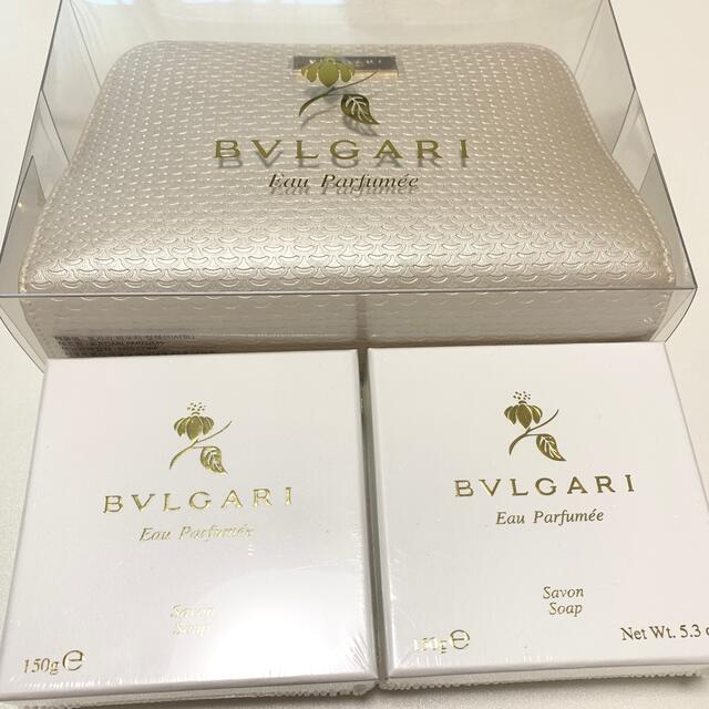 BVLGARI(ブルガリ)のブルガリ　アメニティ　石鹸　サボンソープ コスメ/美容のボディケア(ボディソープ/石鹸)の商品写真