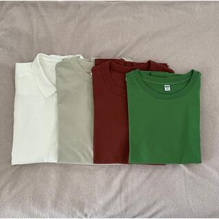 ユニクロ(UNIQLO)のUNIQLO＊Tシャツ&ブラウス4点セット(Tシャツ(半袖/袖なし))