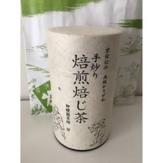 柳桜園茶舗 手入り焙煎ほうじ茶 鳥獣戯画 茶筒の通販(茶)