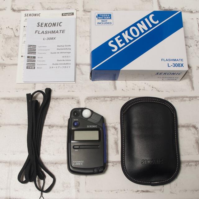 SEKONIC セコニック 露出計 フラッシュメイト L-308X  スマホ/家電/カメラのカメラ(露出計)の商品写真