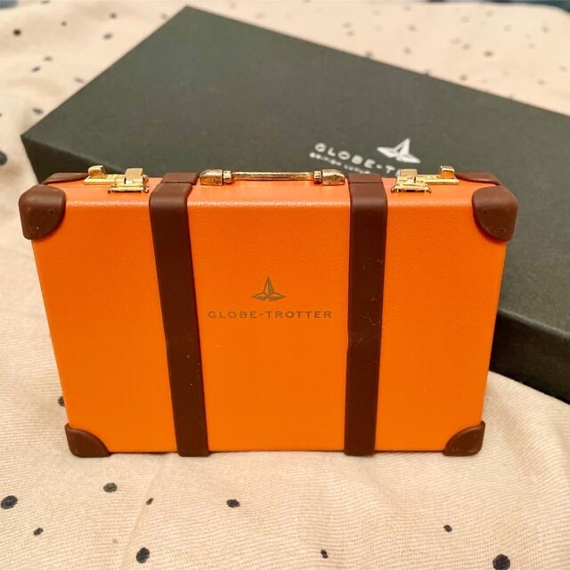 GLOBE TROTTER トランク型 名刺ケース カードケース 未使用品 GLOBE TROTTER トランク型 名刺ケース カードケース 未使用品