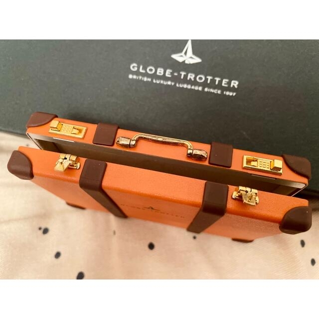 GLOBE-TROTTER(グローブトロッター)のGLOBE TROTTER トランク型　名刺ケース　カードケース　未使用品 エンタメ/ホビーのコレクション(その他)の商品写真