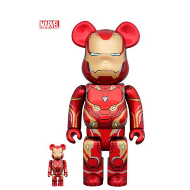 BE@RBRICK IRON MAN MARK 50 100％ & 400％エンタメ/ホビー