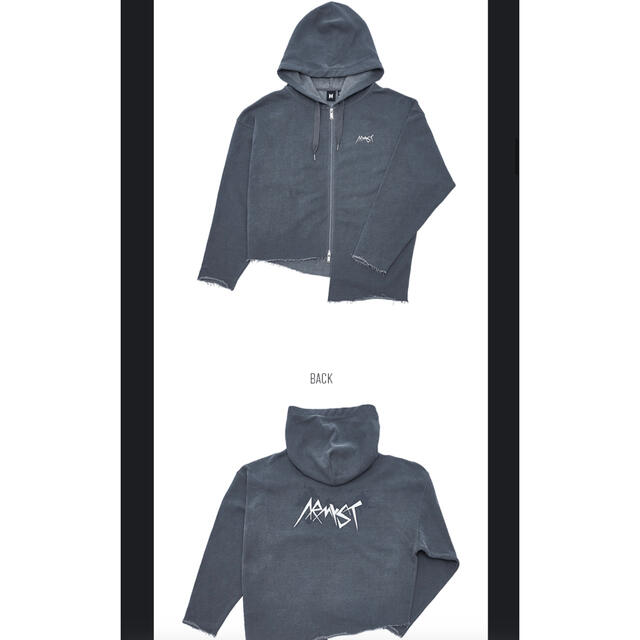 Jung Kook❤︎ARMYST Zip-Up Foody❤︎Black XL