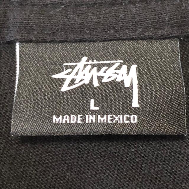 即完売 STUSSY ステューシー tシャツ センター刺繍ロゴ入り 大きめ