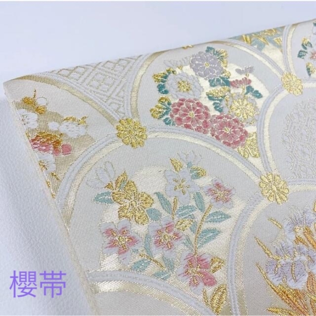 帯84。❀ 美品 秀品 六通帯 松竹梅