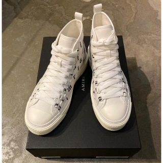 AMIRI アミリ 22AW Stadium Low Sneakers PS22MFS007 ロースニーカー ホワイト/ブラック