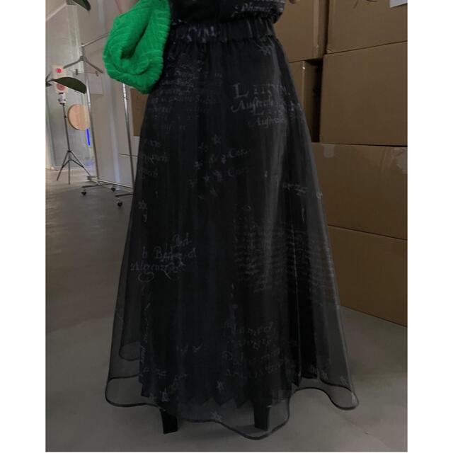 HOROSCOPE SHEER PLEATS SKIRT スカート AMERI cnema.fr